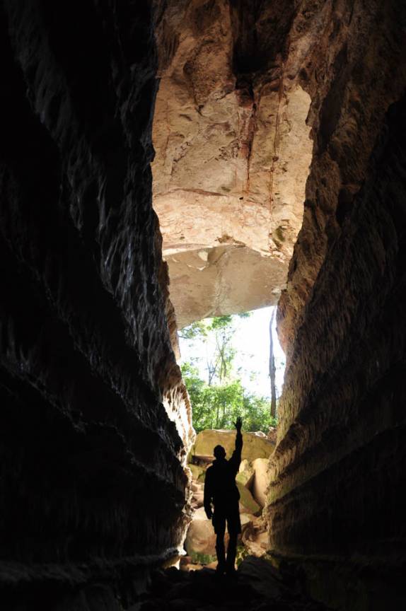 A magnífica 'Caverna da Catedral', na Chapada dos Guimarães, no Mato Grosso